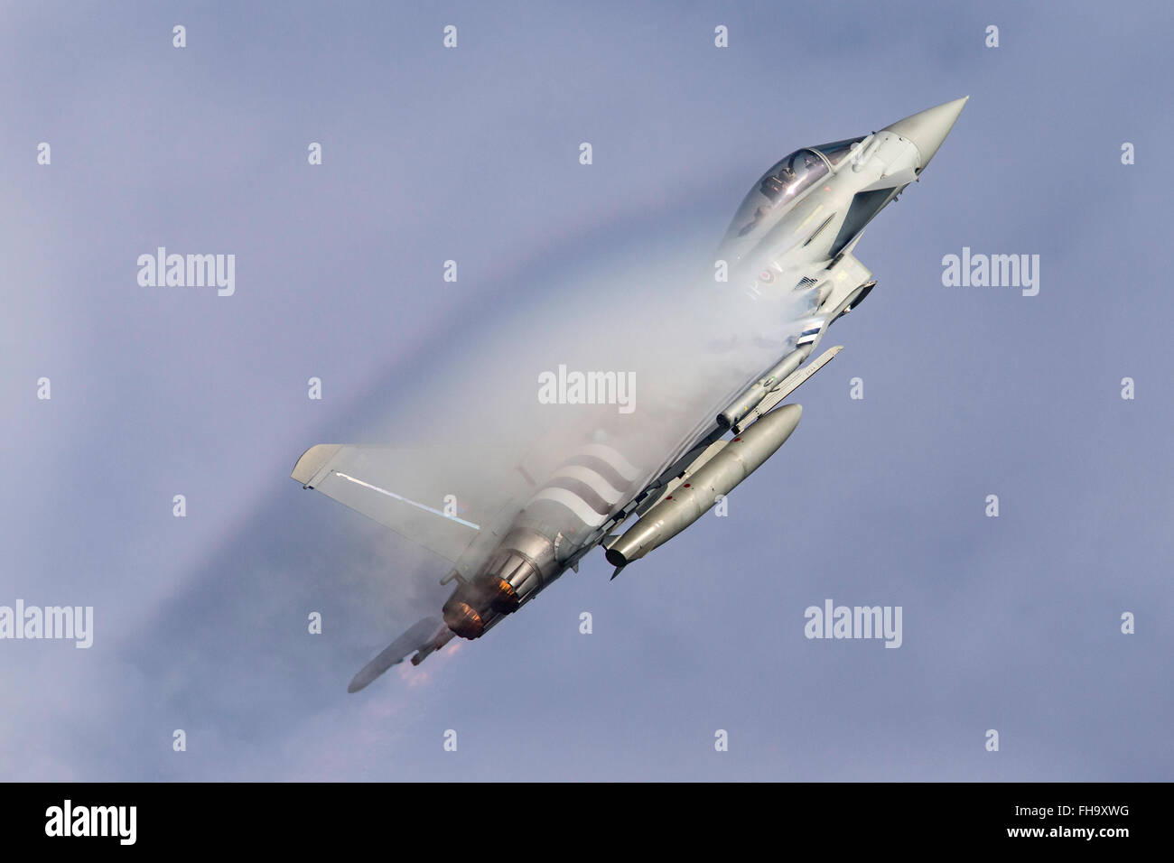 Royal Air Force (RAF) Eurofighter EF-2000 Typhoon multirole fighter aircraft ZK308 Foto Stock
