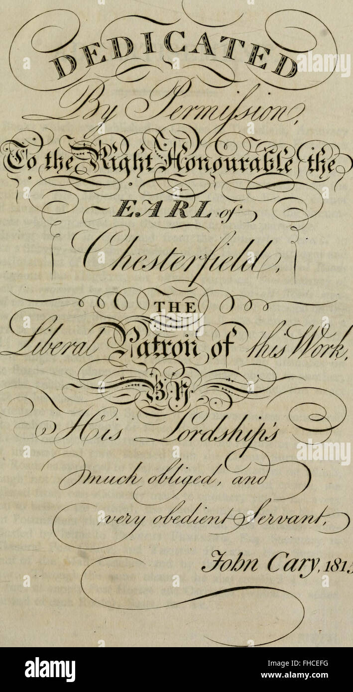 Una guida dettagliata del XIX secolo alle principali strade di Inghilterra, Galles e Scozia, compresi percorsi diretti e incrociati, basati su misurazioni reali. Foto Stock