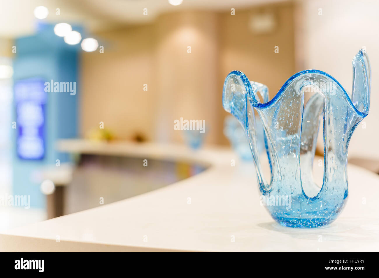 La reception Interior design Foto Stock