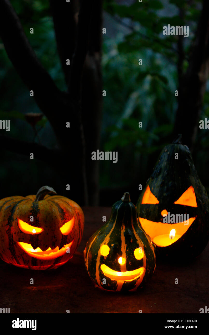 Jack-O-Lantern Foto Stock