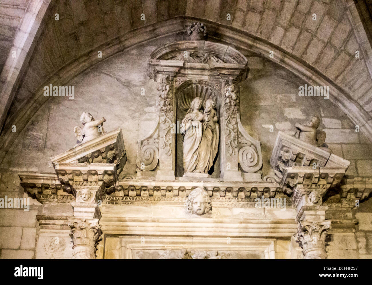 Chiesa di St Trophime Arles Provence Francia Foto Stock