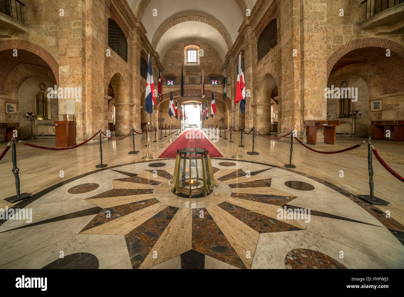 Il pantheon nazionale, capitale Santo Domingo, Repubblica Dominicana, Caraibi, America, Foto Stock