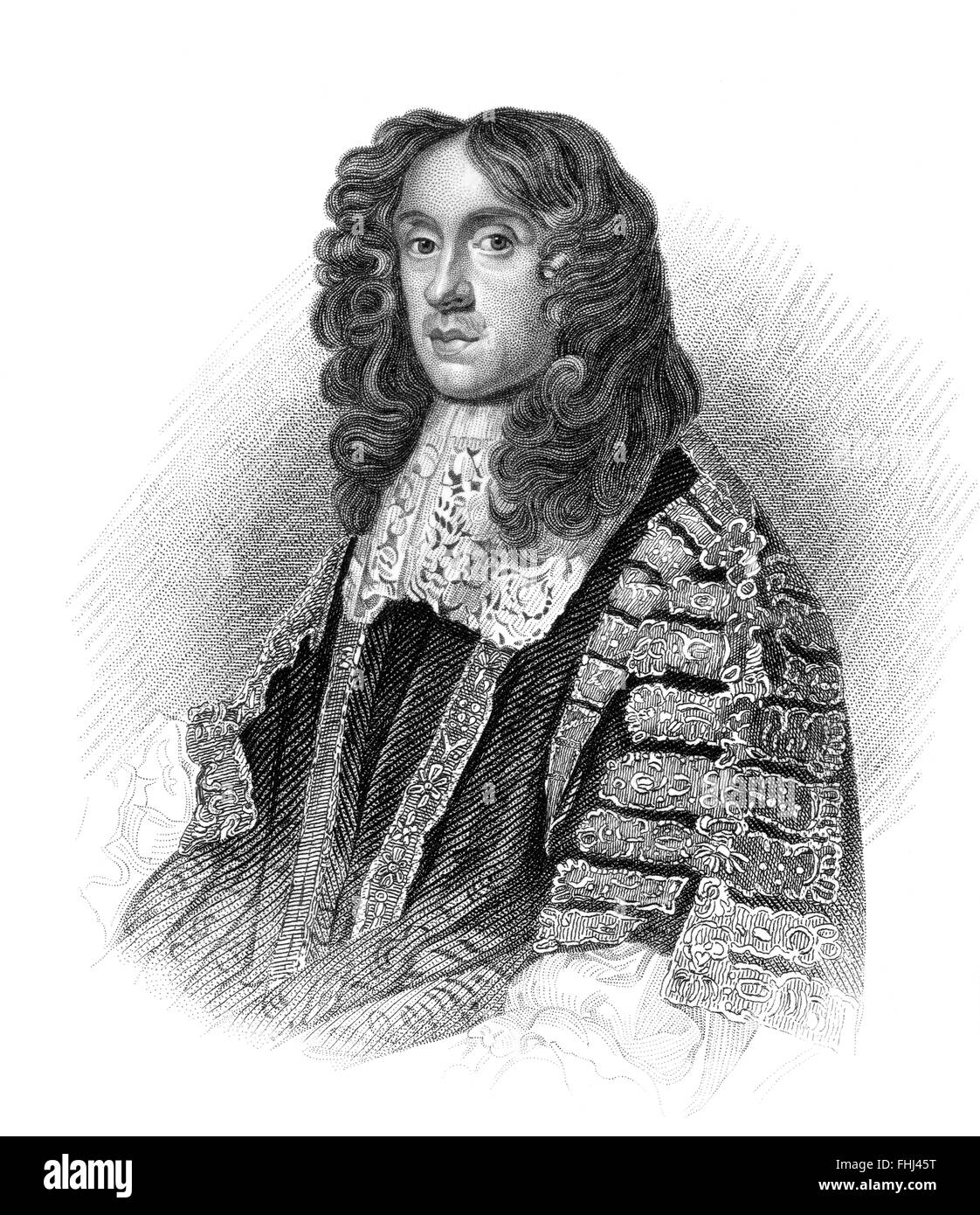 Heneage Finch, 1° Conte di Nottingham, PC, 1621-1682, Lord Cancelliere di Inghilterra Foto Stock