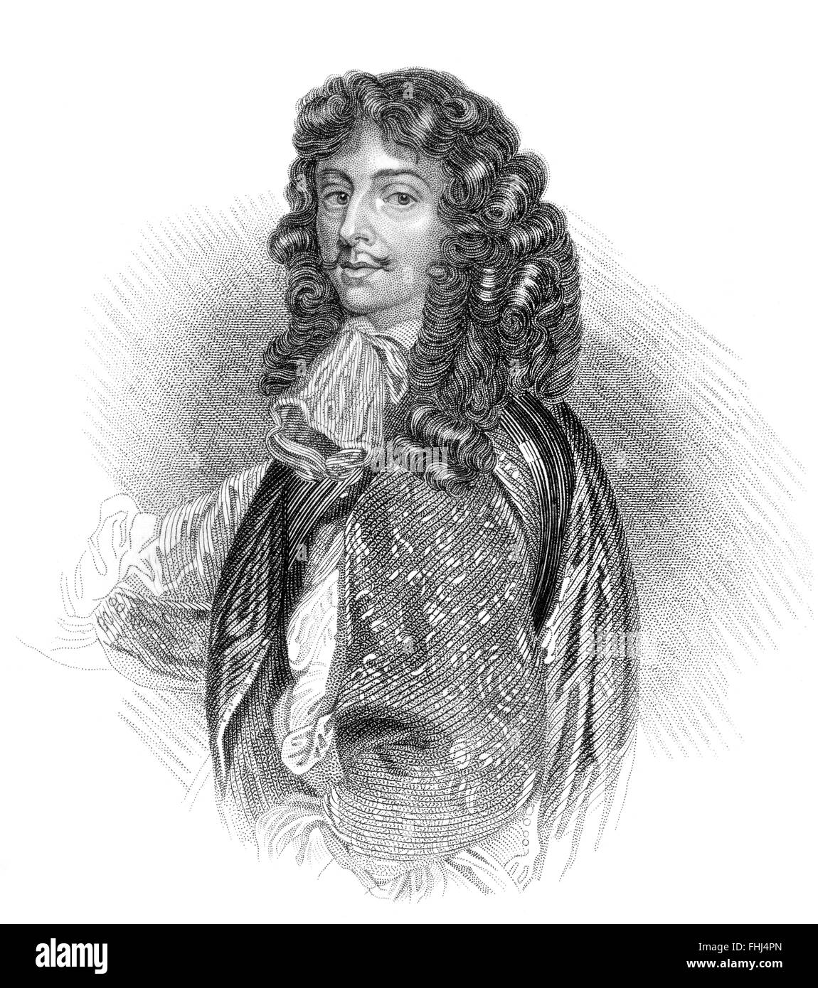 David Leslie, primo signore di Newark, c. 1600-1682, un ufficiale di cavalleria e Generale nella guerra civile inglese e scozzese di guerre civili Foto Stock