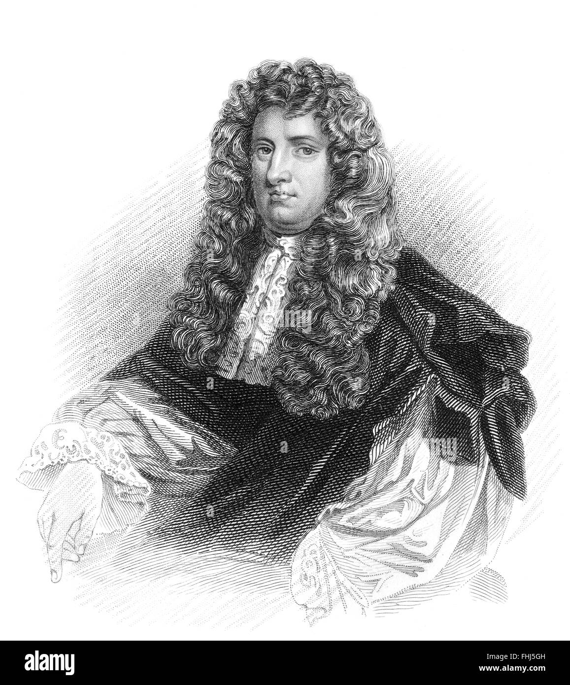 William Russell, Baron Russell, 1639-1683, un politico inglese Foto Stock