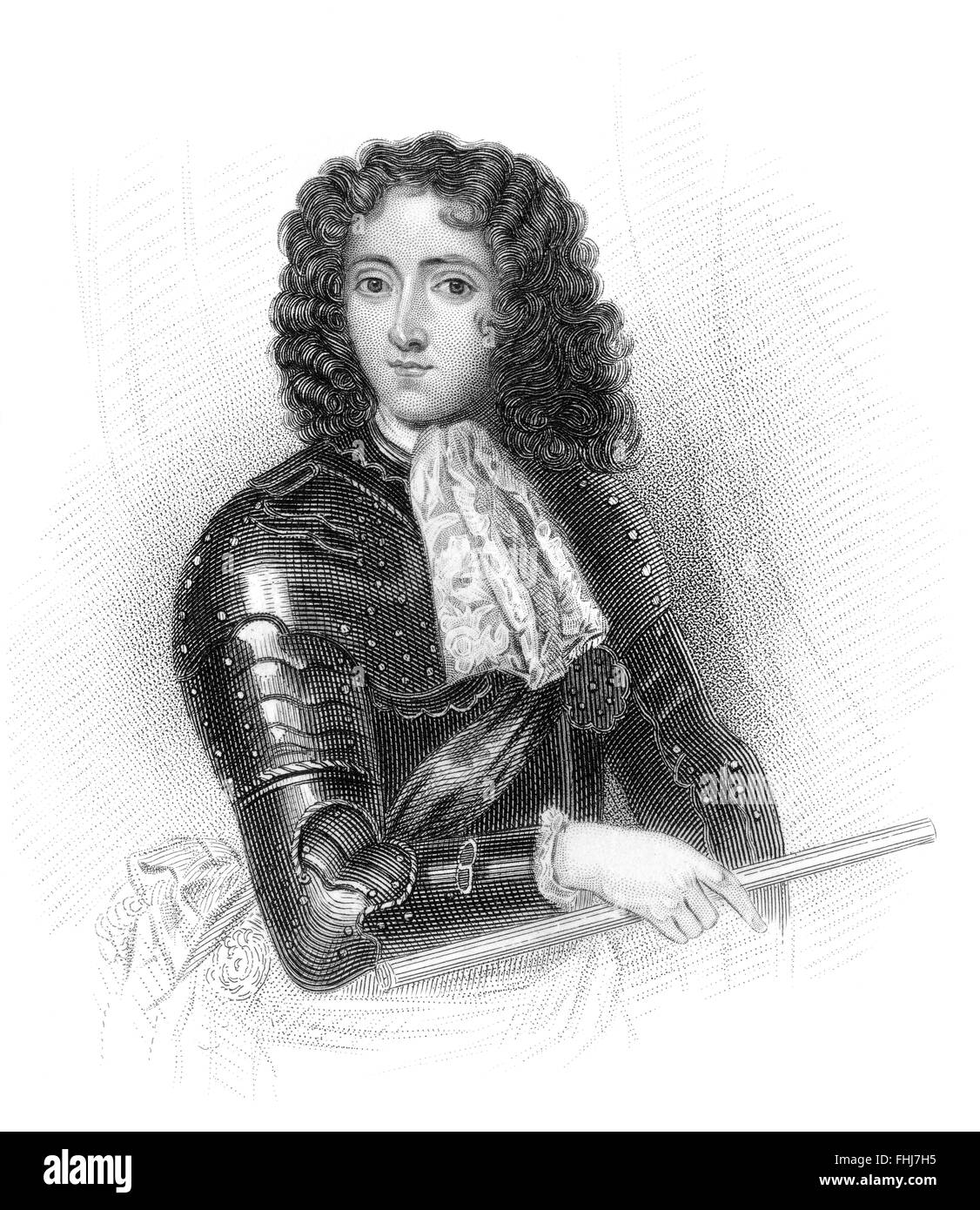 James Scott, primo duca di Monmouth, primo duca di Buccleuch KG PC, 1649-1685, un nobile inglese Foto Stock