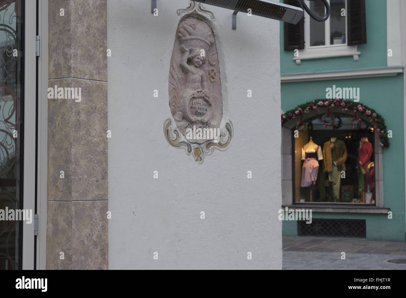 Kitzbühel centro città. Austria. Europa Foto Stock