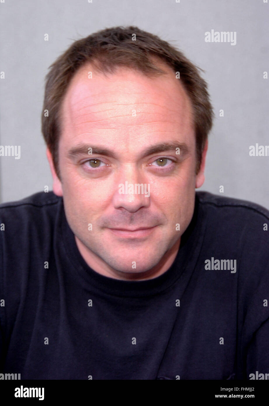 MARK SHEPPARD e Michael Dorn al collectormania 14 al centro di Milton keyens Foto Stock