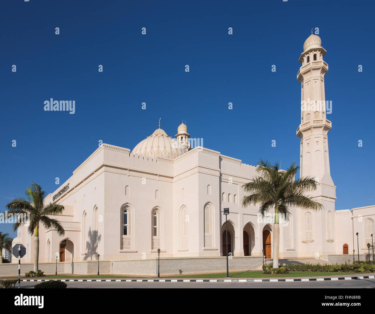 Il sultano Qaboos grande moschea in Salalah, Regione di Dhofar di Oman. Foto Stock