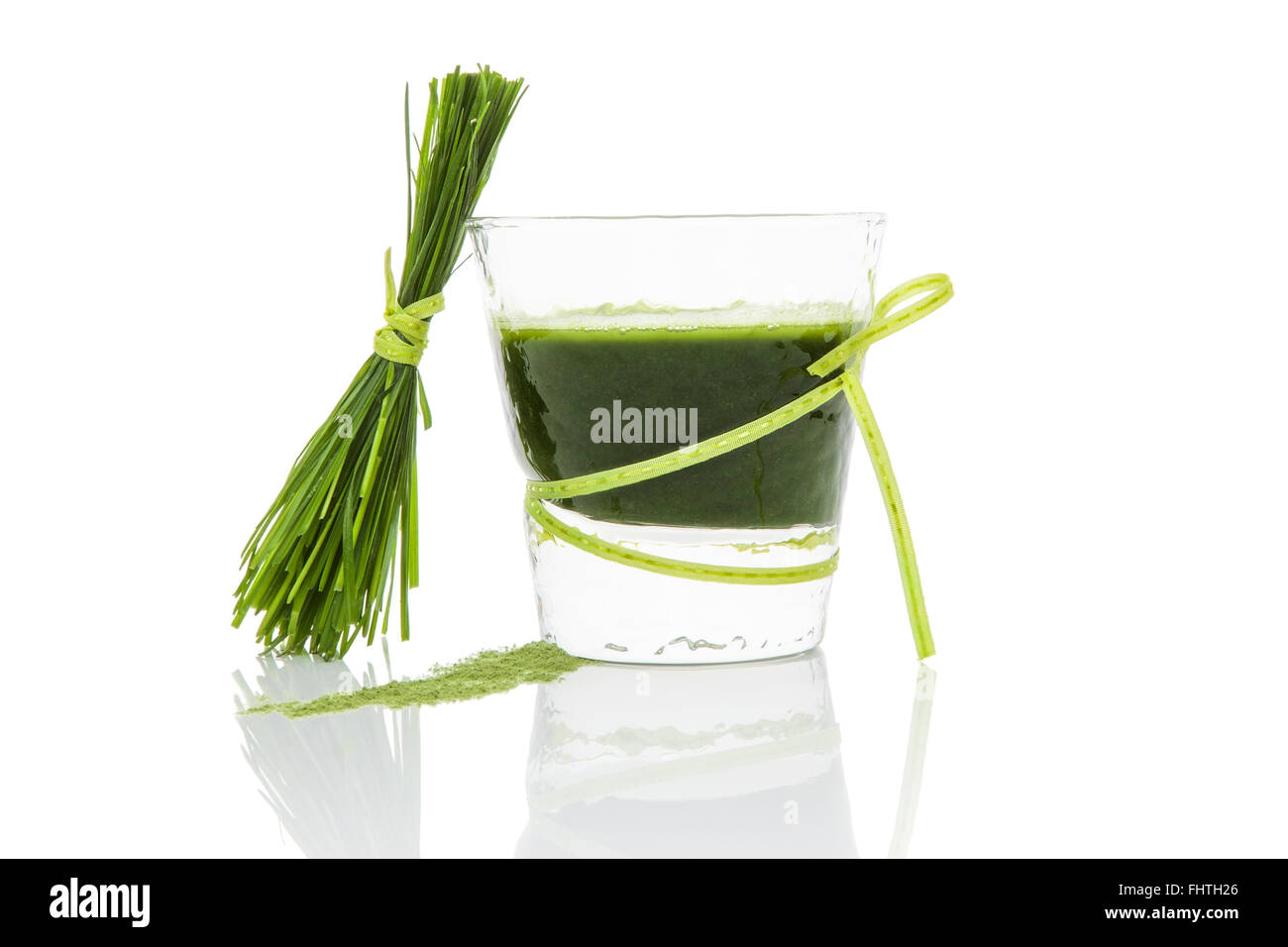 Succo verde. Foto Stock