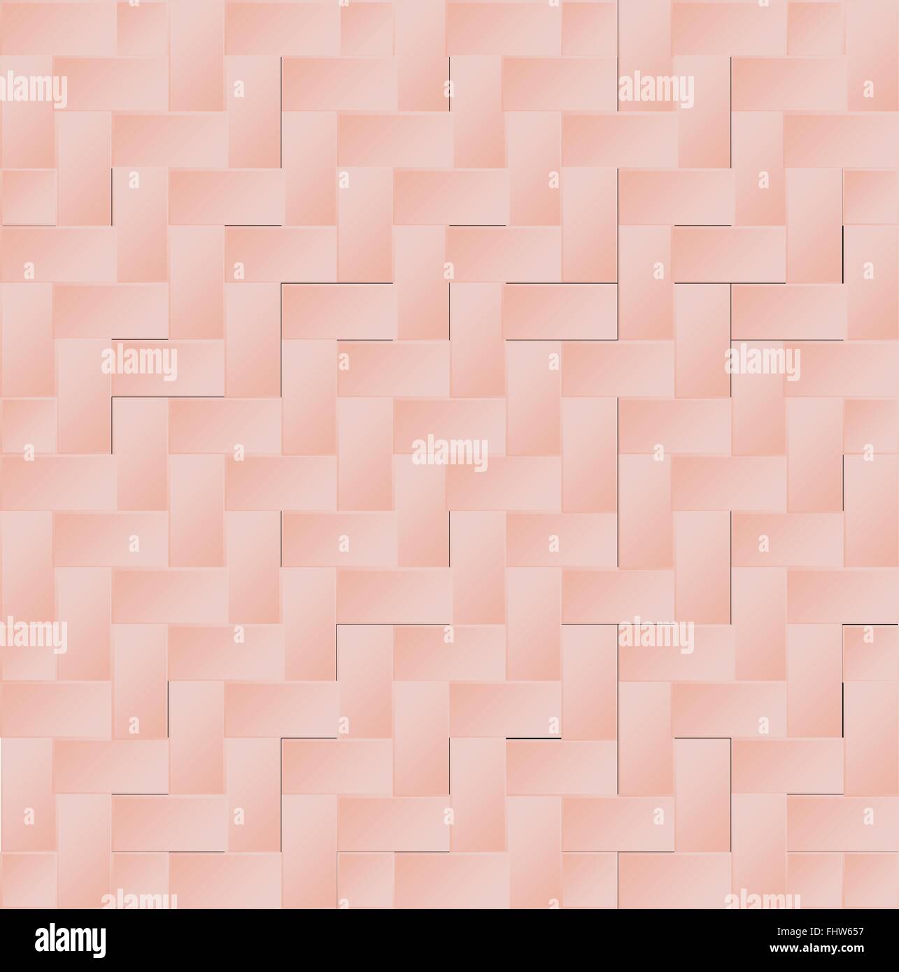 Una collezione di rosa pallido skintone pavimenti in blocco Illustrazione Vettoriale