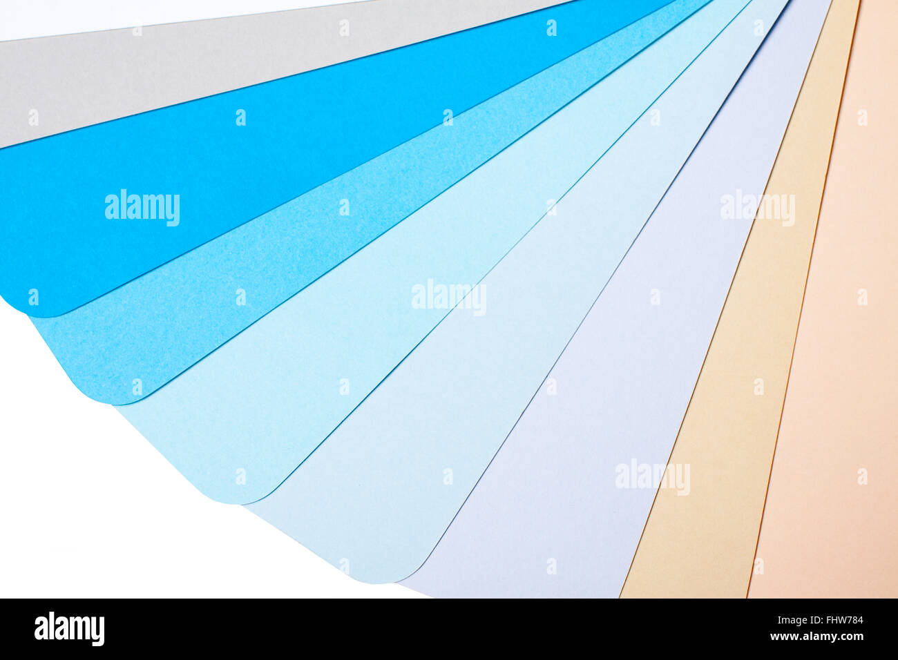 Tavolozza di colori vivaci strisce di colori di sfondo Foto Stock