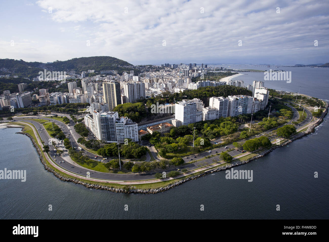 Il Flamengo Park - nome ufficiale Brigadeiro Eduardo Gomes Park Foto Stock