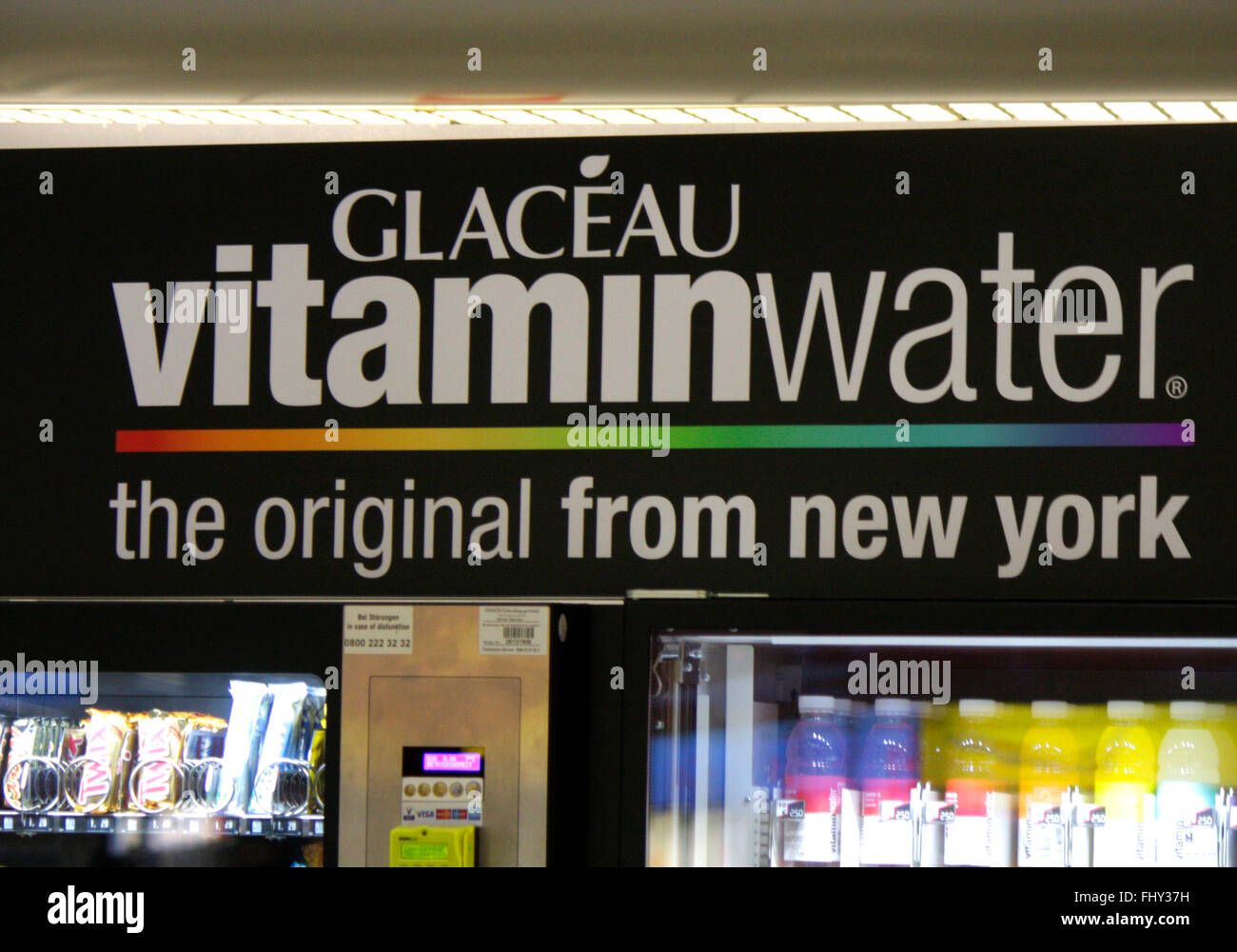 Markenname: 'Claceau vitamina d'acqua", Berlino. Foto Stock