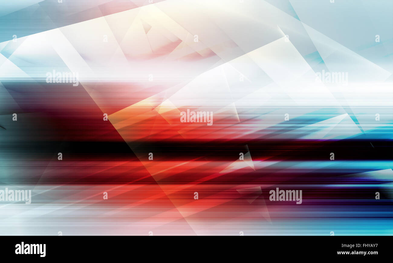 Abstract sfondo digitale con colorate pattern poligonali, computer illustrazione grafica Foto Stock
