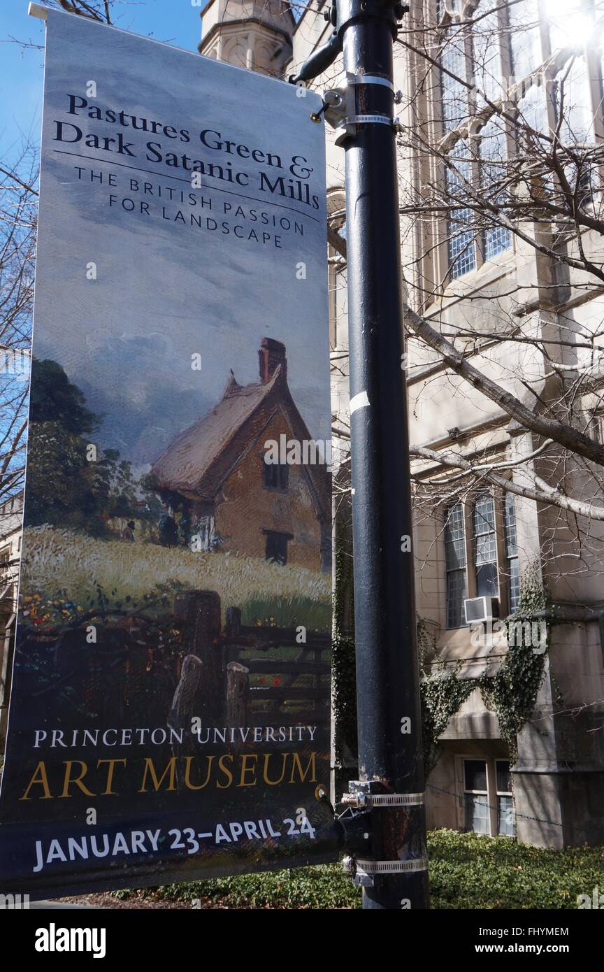 Il campus dell'Università di Princeton, un Ivy League school di Princeton, New Jersey, Stati Uniti Foto Stock