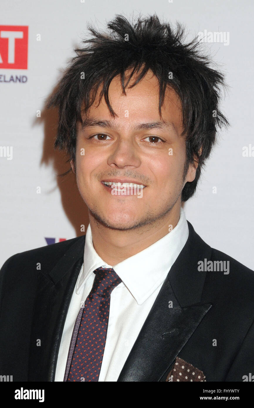 West Hollywood, CA, Stati Uniti d'America. 26 Febbraio, 2016. 26 Febbraio 2016 - West Hollywood, California - Jamie Cullum. Il film è un grande ricevimento in onore di British finalisti del 88th annuale di Academy Awards tenutosi presso la Fig & Olive. Photo credit: Byron Purvis/AdMedia Credito: Byron Purvis/AdMedia/ZUMA filo/Alamy Live News Foto Stock