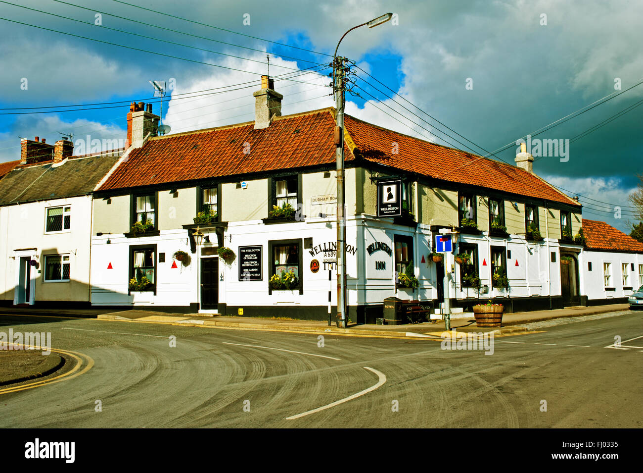 Il Wellington Inn, a Wolviston, Billingham on Tees Foto Stock