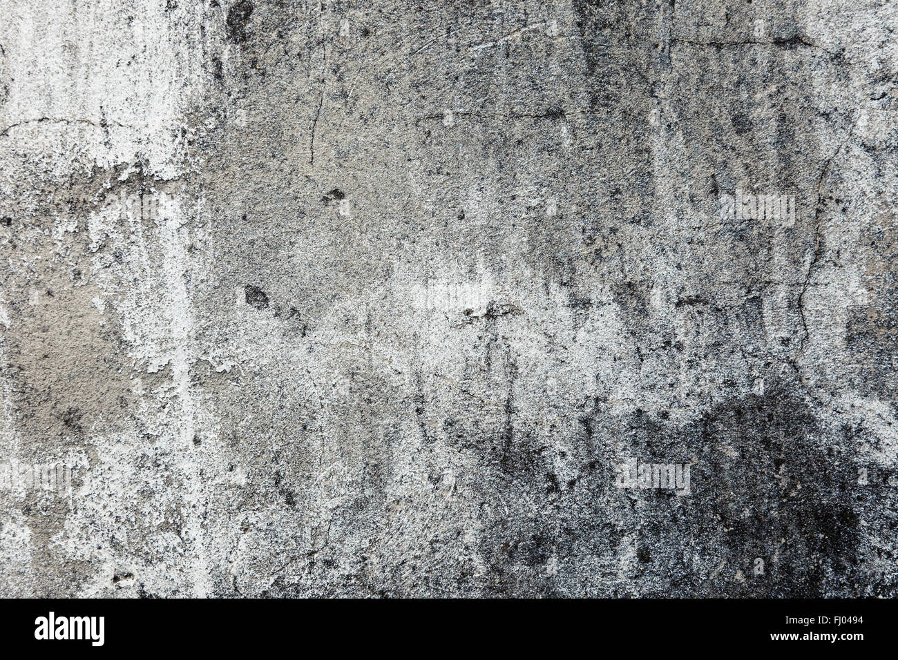 Grigio vecchio cemento texture Foto Stock