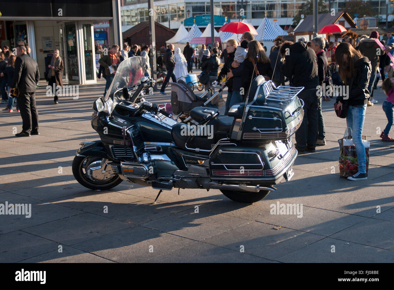 Moto personalizzate Berlino Germania Foto Stock