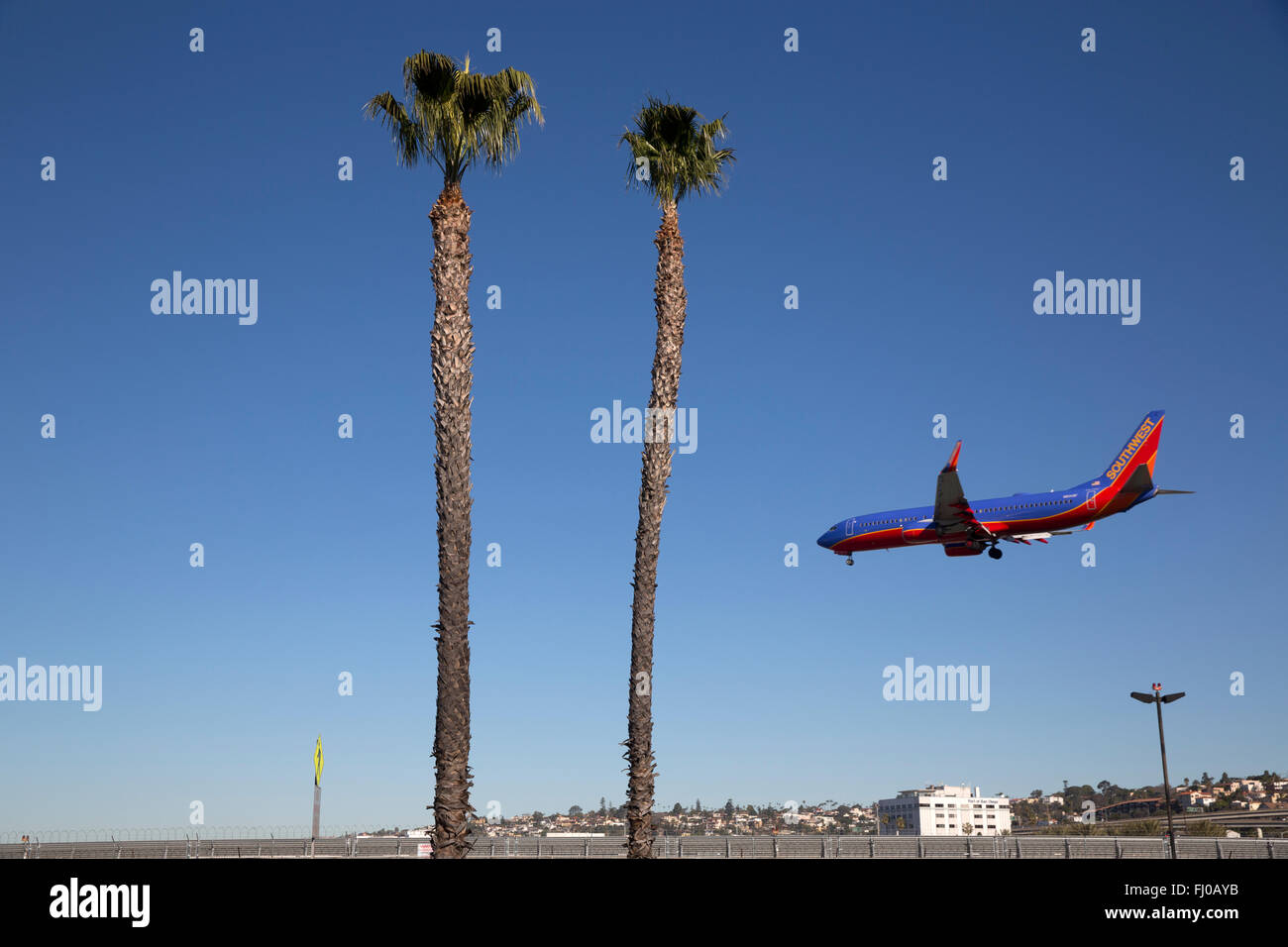 Piano sbarco, San Diego, California, Stati Uniti d'America Foto Stock