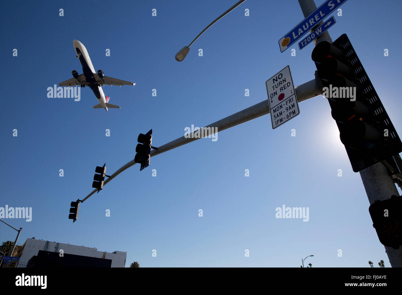 Piano sbarco, San Diego, California, Stati Uniti d'America Foto Stock