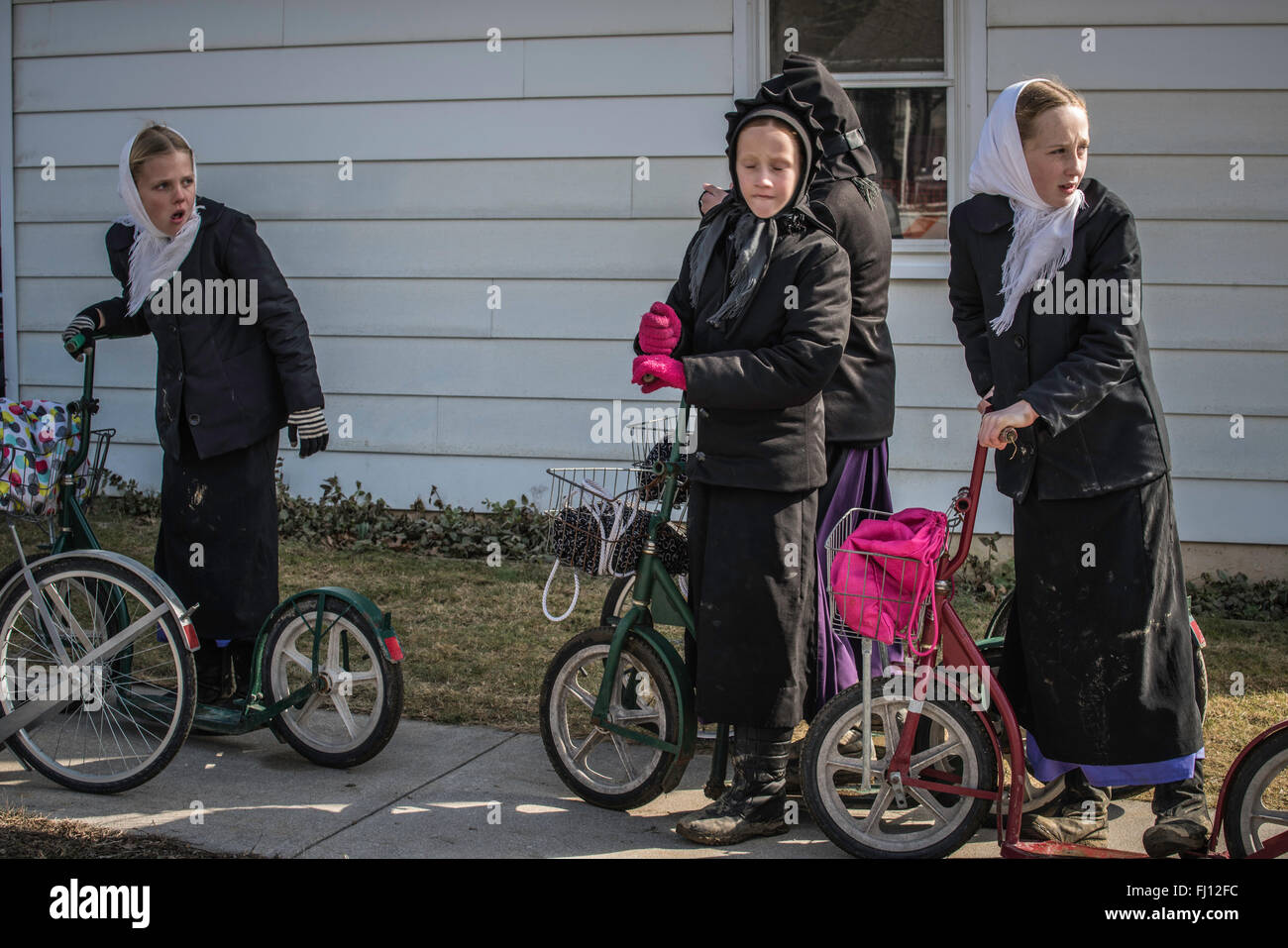 Lancaster, Pennsylvania, USA. Il 27 febbraio, 2016. Fango Amish Vendita, terrà ogni primavera in Lancaster, PA. La raccolta di fondi per gli enti locali dipartimenti di fuoco. Credito: creativa collezione TOLBERT FOTO/Alamy Live News Foto Stock