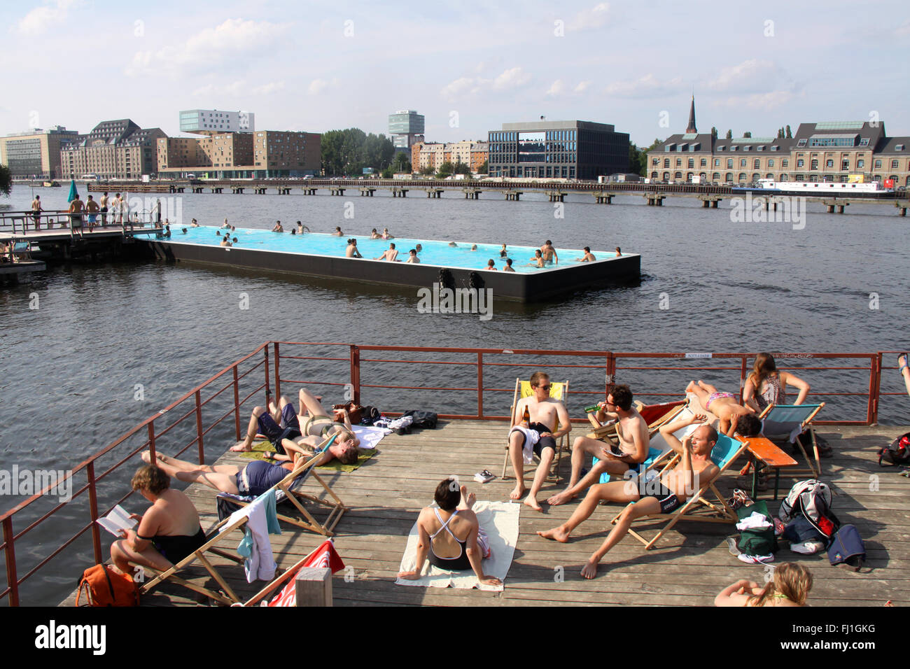 Berlino, persone , lifestyle e architettura Foto Stock