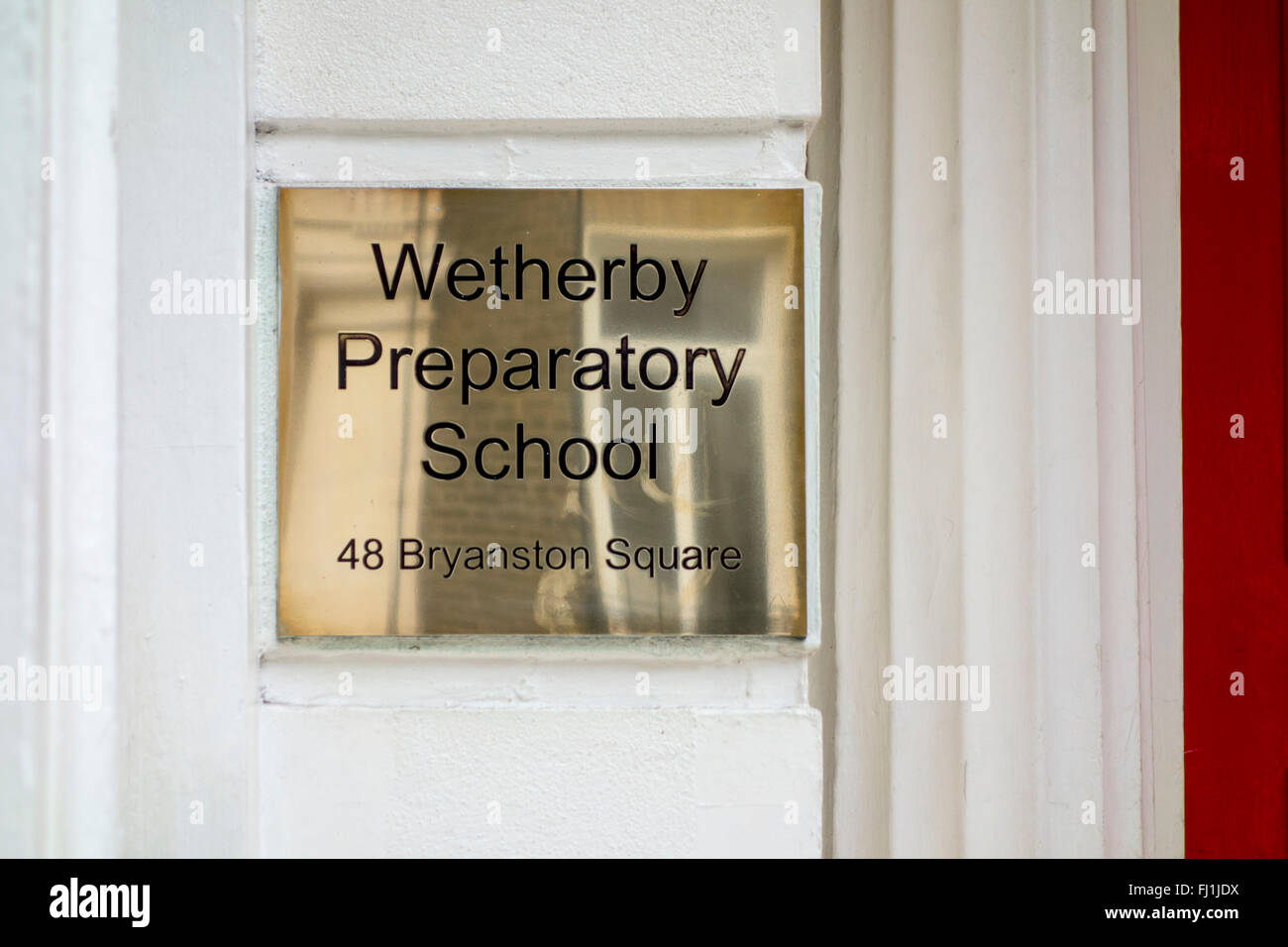 Wetherby scuola preparatoria, Bryanston Square, Londra Foto Stock