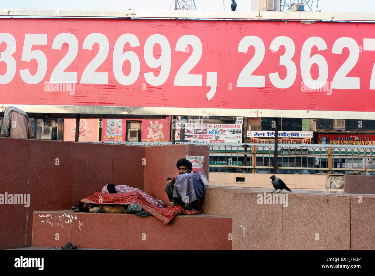 Street beggar delhi immagini e fotografie stock ad alta risoluzione - Alamy