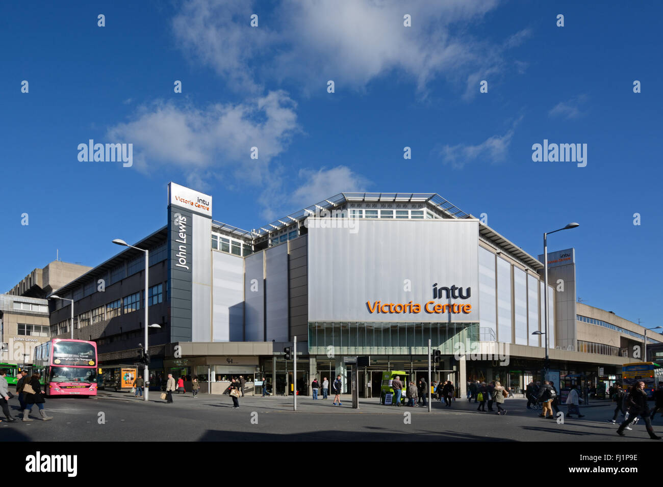 Centro di Victoria, INTU Nottingham. Foto Stock