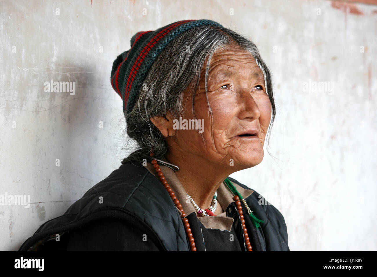 Donne Ladakhi nel monastero di Hemis , India Foto Stock