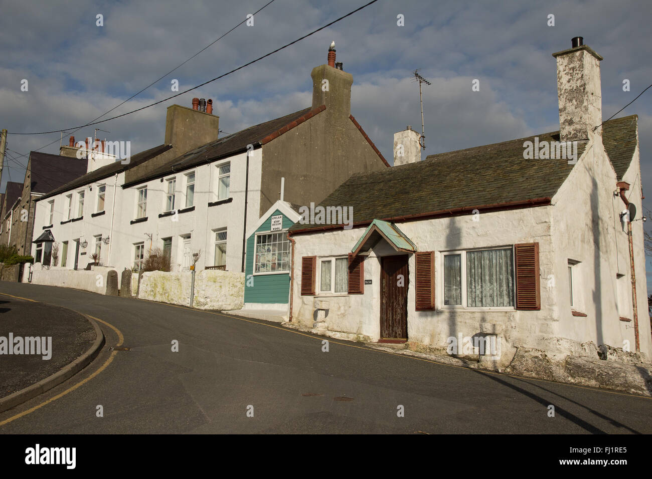 Moelfre, Anglesey Foto Stock