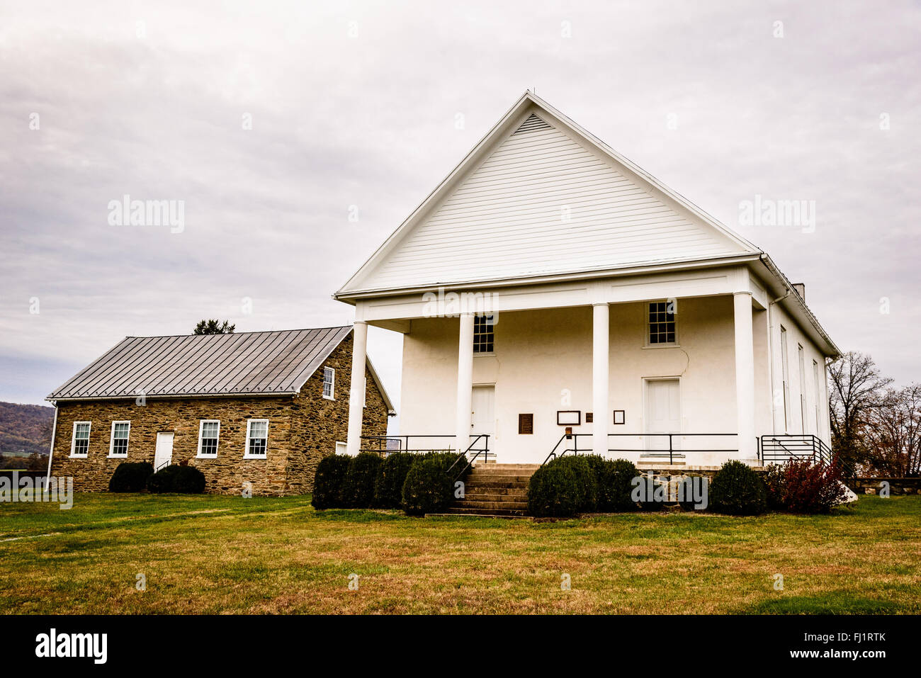 Nuovo Ebenezer Chiesa, Ebenezer chiese battiste, Bluemont, Virginia Foto Stock