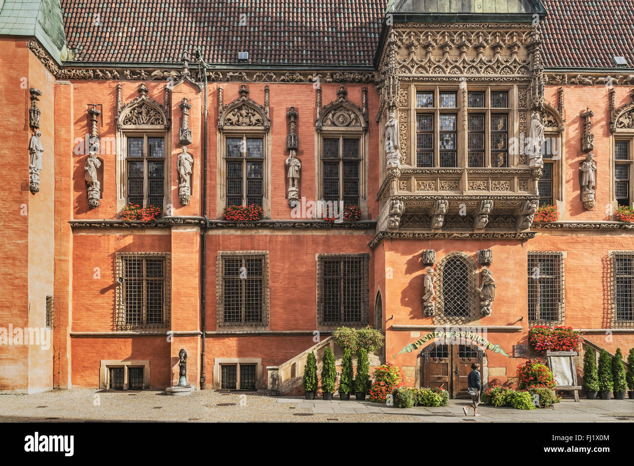 La cantina Schweidnitzer (Piwnica Swidnicka) è un ristorante storico di Wroclaw, Polonia, Europa Foto Stock