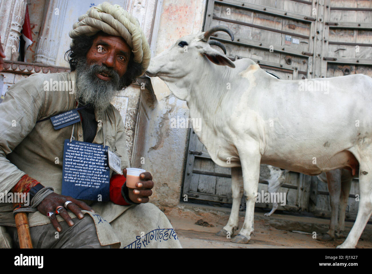 Pushkar mela camel fair , persone , atmosfera e scene di strada Foto Stock