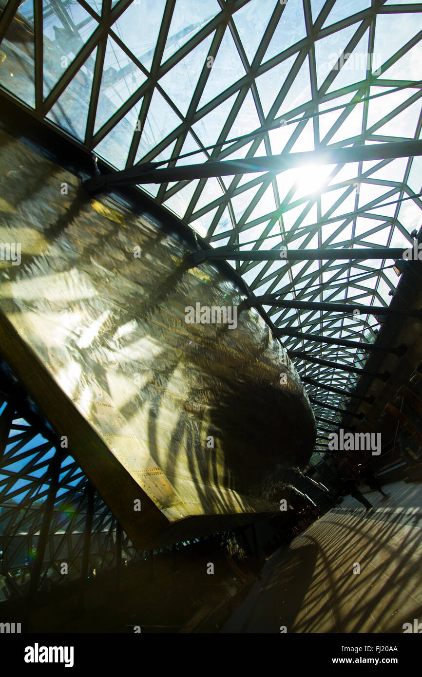 Cutty Sark Nave, Greenwich Maritime Museum di Londra Foto Stock