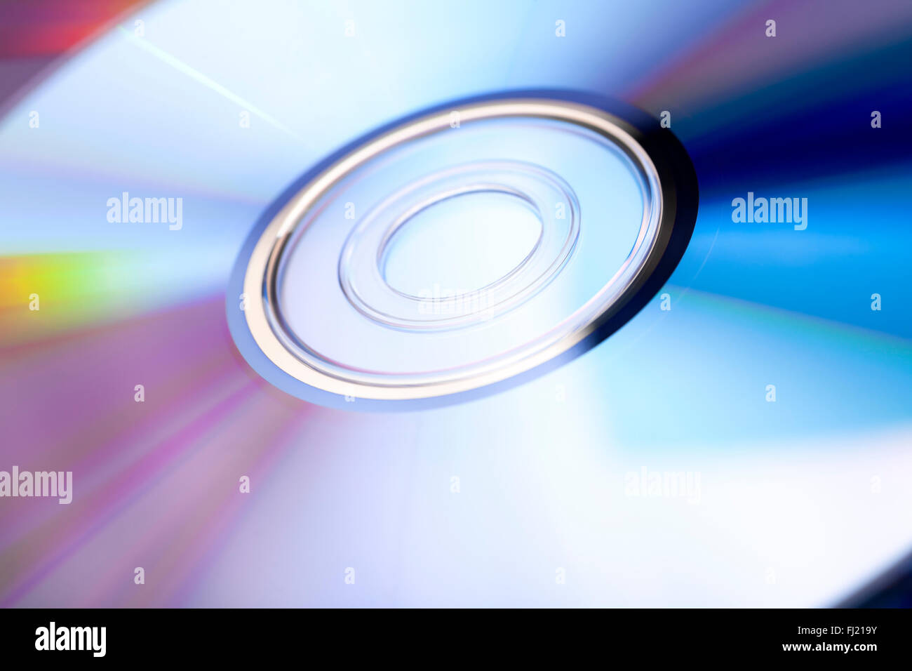 Il disco DVD sfondo. Close-up. Foto Stock