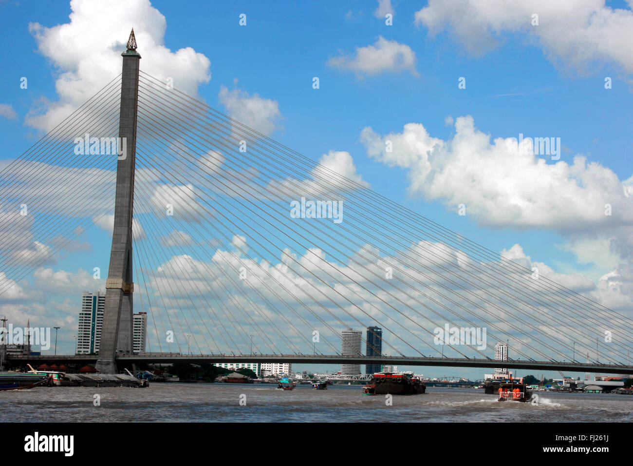 Ponte in Bangkok Foto Stock