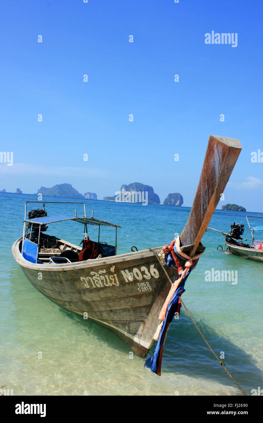 Paesaggio di Krabi, Thailandia Foto Stock