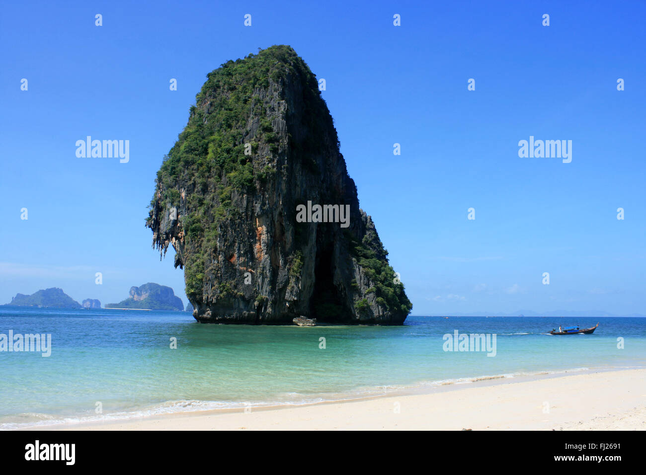 Paesaggio di Krabi, Thailandia Foto Stock