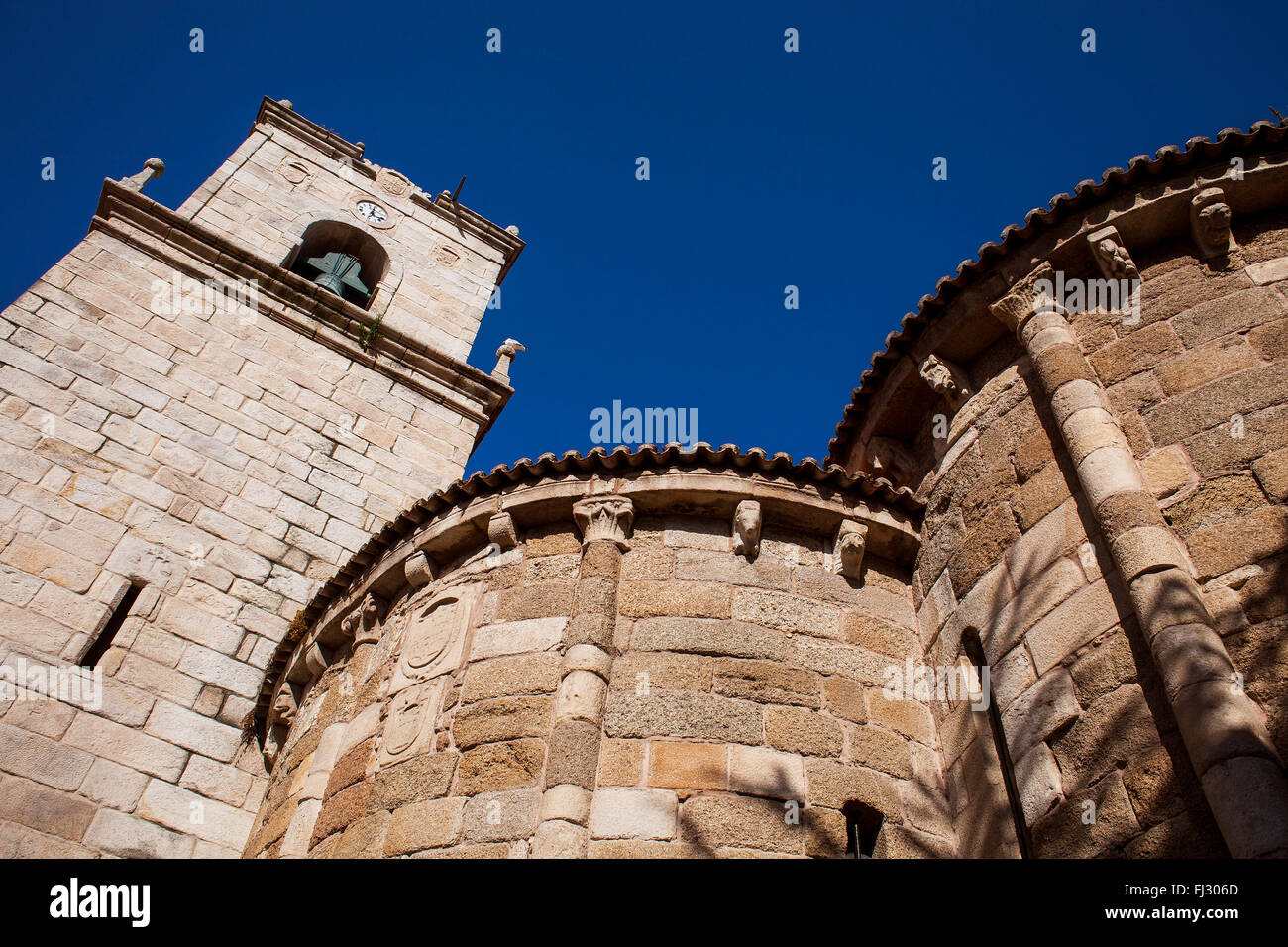 Chiesa di Santiago, la città vecchia, la città di La Coruña, Galizia, Spagna Foto Stock