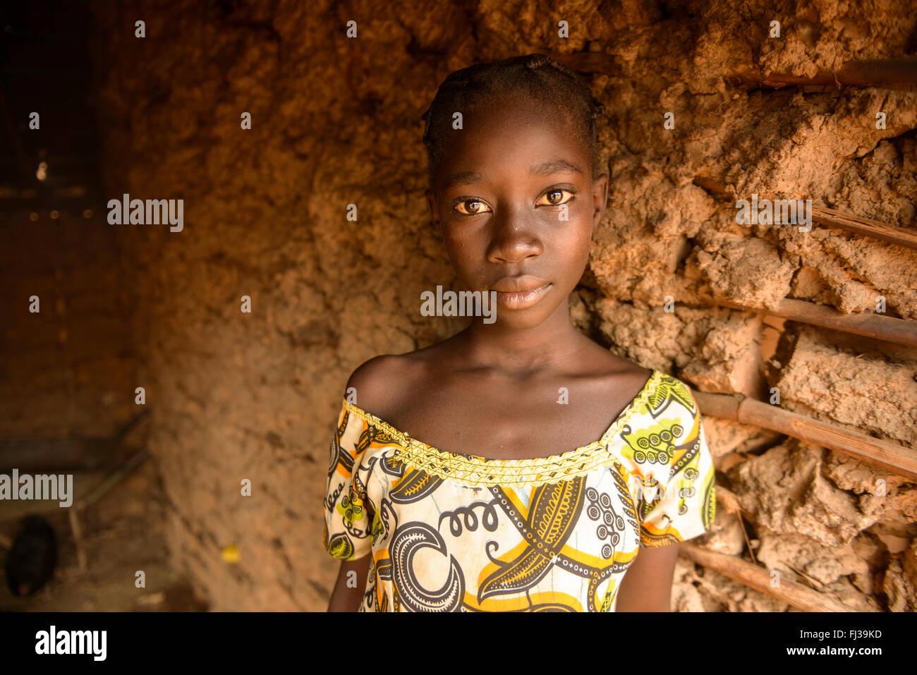 L UNHCR Refugee Camp per il popolo Fulani, Camerun, Africa Foto Stock