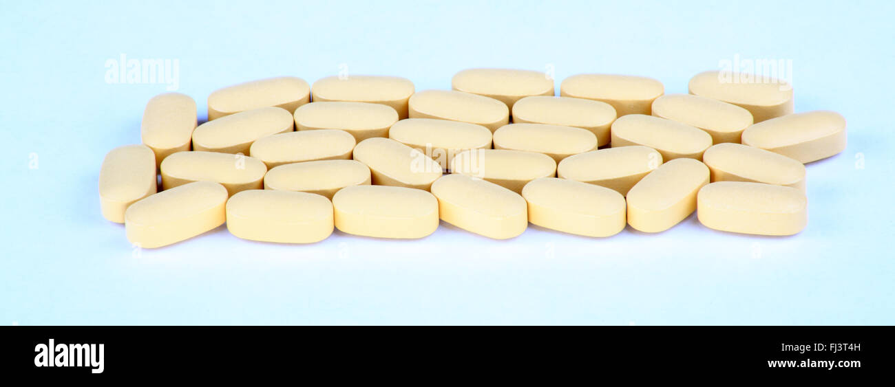 La terapia dell'hiv efavirenz sullo sfondo Foto Stock