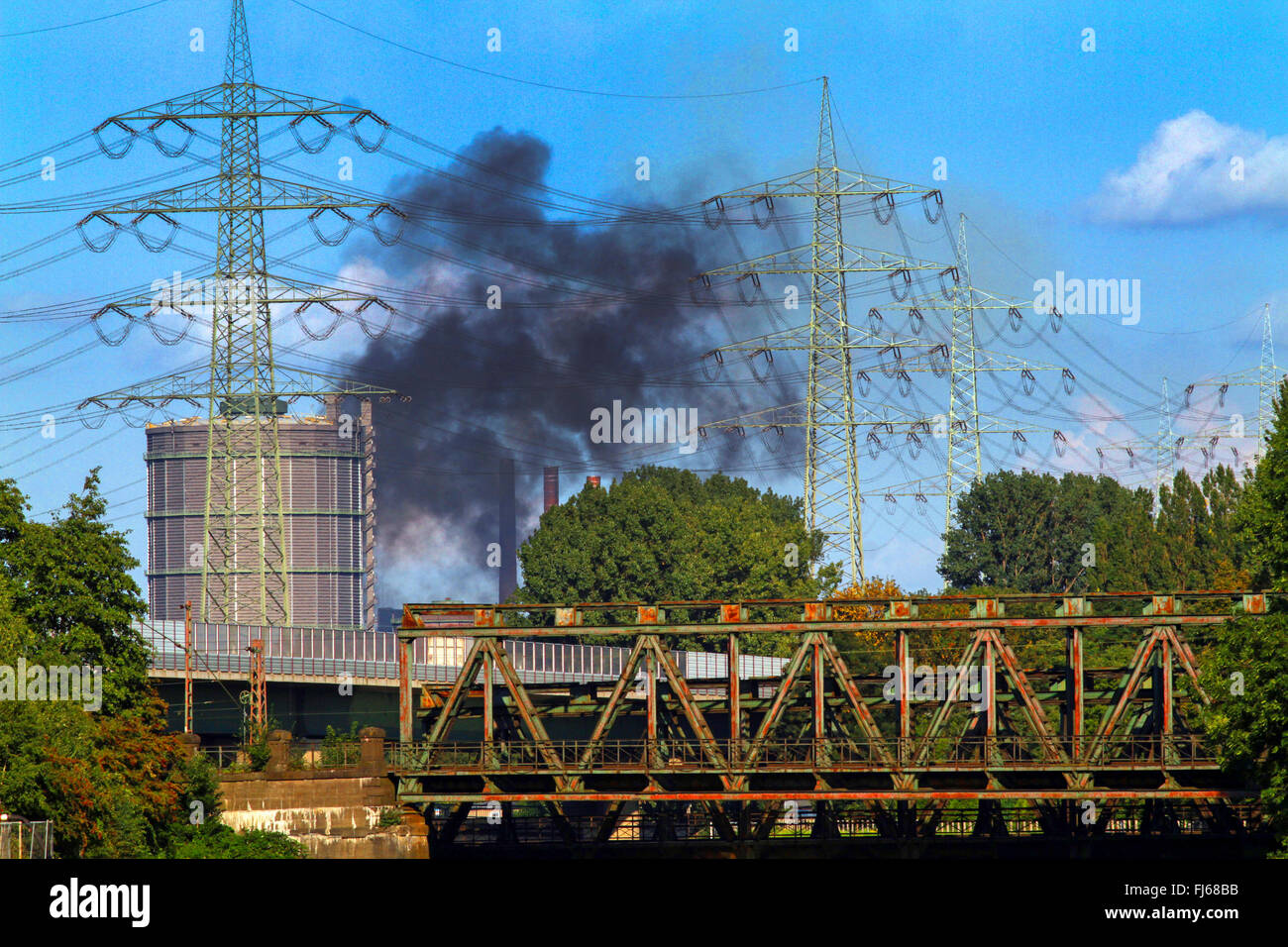 Cokerie prosperare II, in Germania, in Renania settentrionale-Vestfalia, la zona della Ruhr, Bottrop Foto Stock