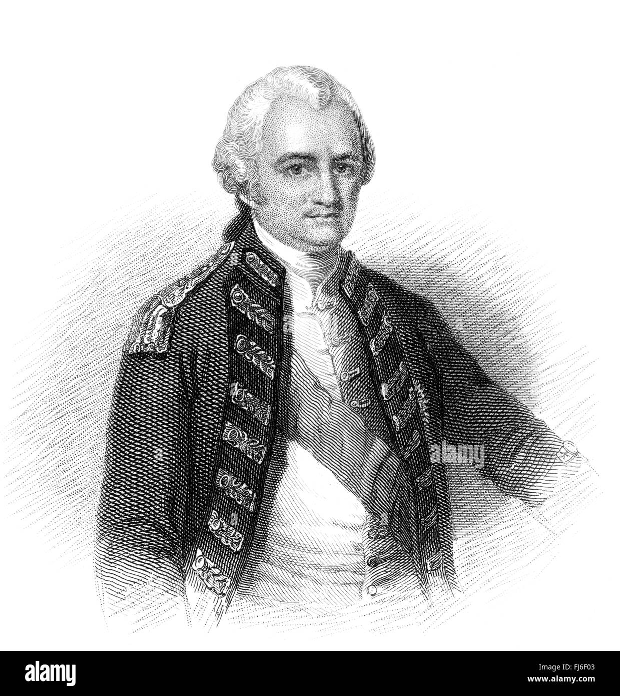 General Maggiore Robert Clive, primo Baron Clive o Clive dell India, 1725-1774, un ufficiale britannico, il Comandante in Capo dell'India britannica Foto Stock