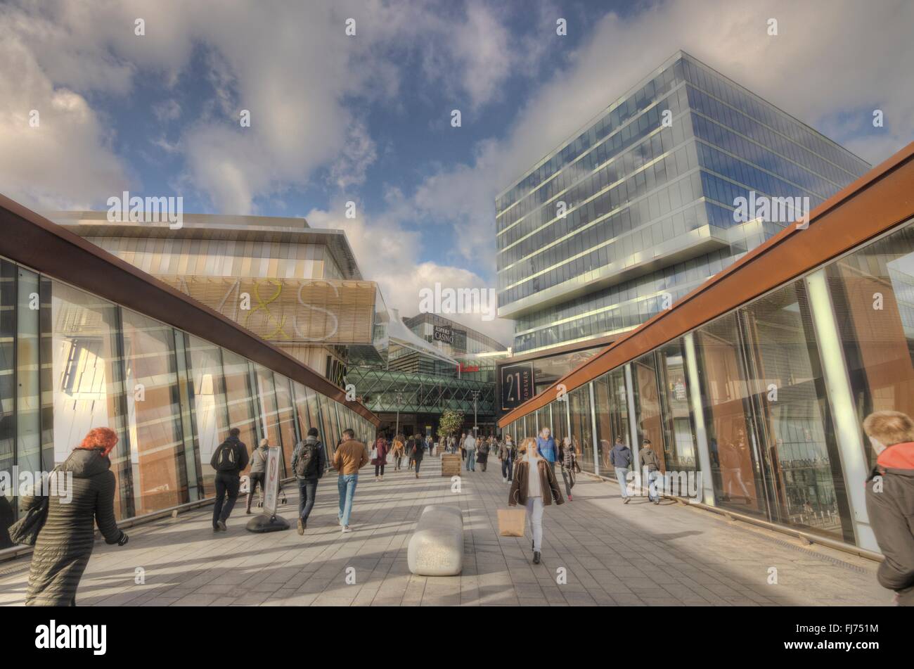 Il centro commerciale Westfield, Stratford. Foto Stock