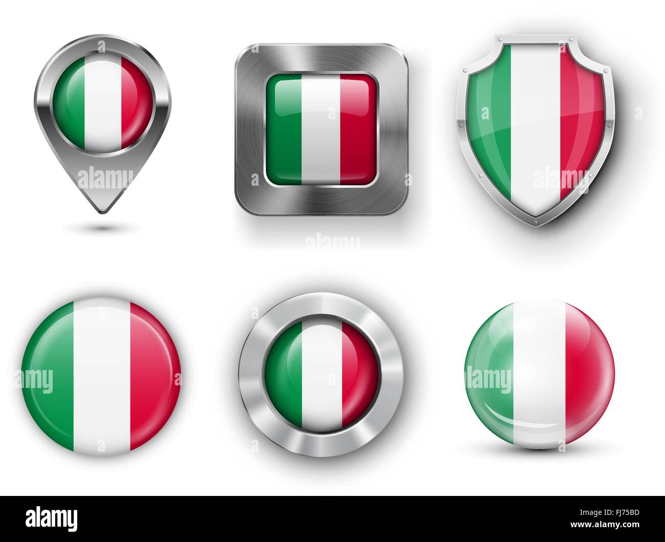 Bandiera della contea Bages Illustrazione Vettoriale