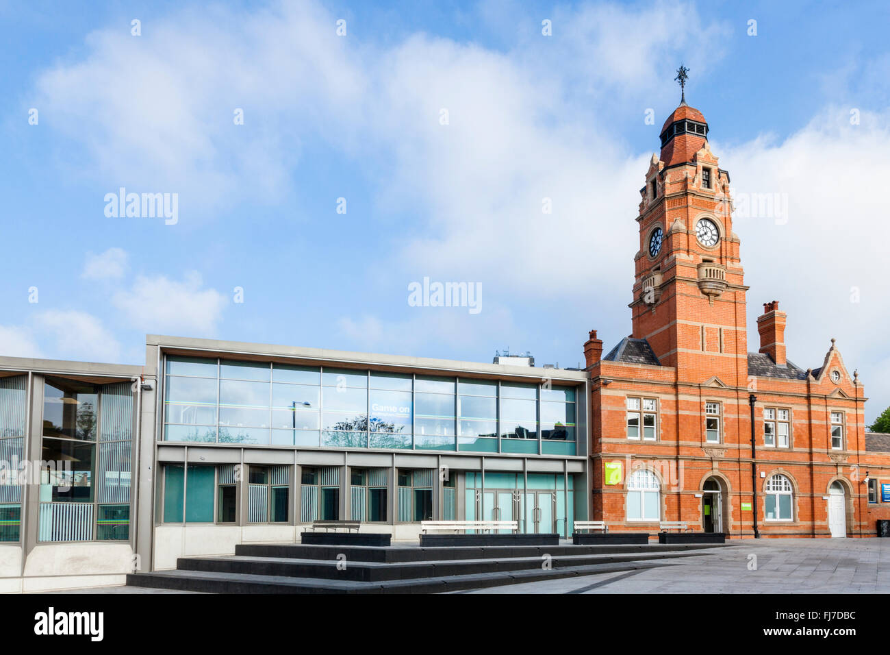 Victoria Leisure Centre, Sneinton, Nottingham, Inghilterra, Regno Unito Foto Stock