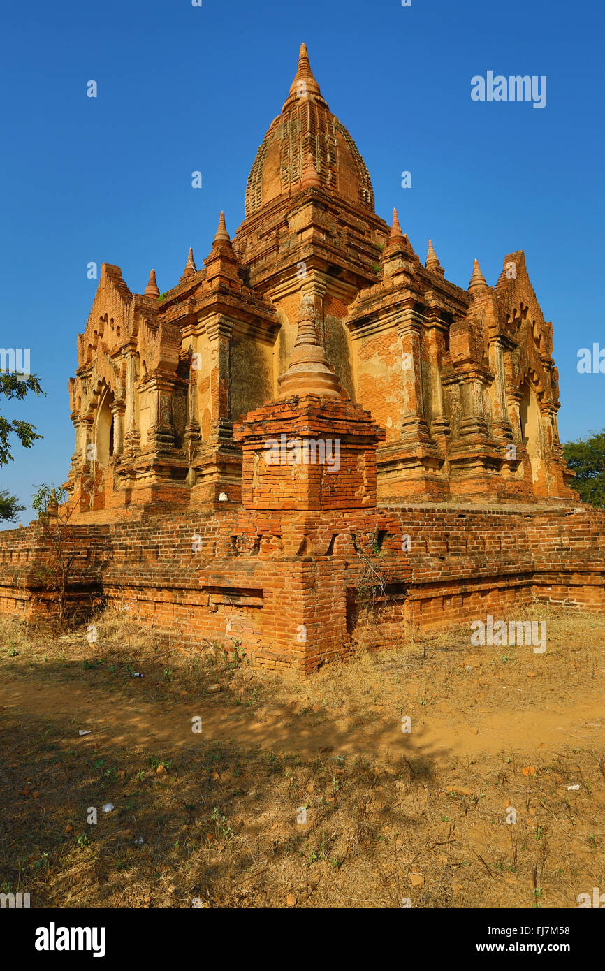 Shwe Leik troppo Pagoda di Bagan, Myanmar (Birmania) Foto Stock